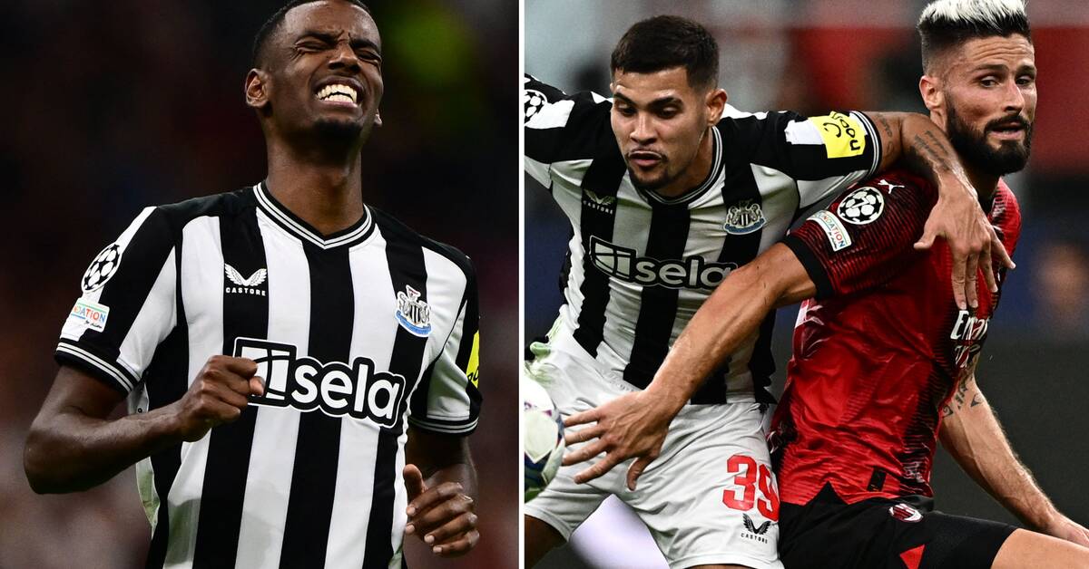 Sportlovin: Isaks Newcastle fick en poäng mot Milan – efter första Champions League-matchen på 19 år