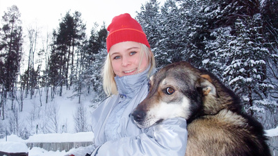 Mötet med naturen och med draghundar hjälpte Christine Nordahl att bli fri från sitt drogberoende. - Christines nya liv