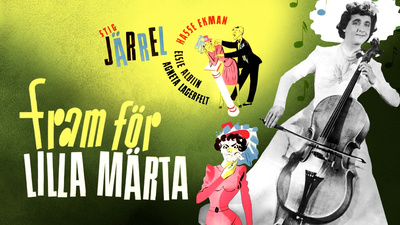 En komedi om den arbetslöse musikern Sture Letterström som lyckas få plats i en damorkester, förklädd i kvinnokläder och under namnet Märta. - Fram för lilla Märta