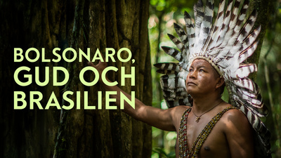 Ledare för ursprungsbefolkningen i delstaten  Pará i Amazonas, hövding Dada Borari. - Bolsonaro, Gud och Brasilien