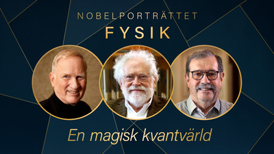 Årets fysikpris går till tre forskare, John F. Clauser, Anton Zeilinger och Alain Aspect. - Fysikprisporträttet