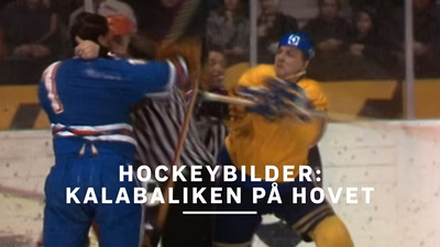 4. Hockeybilder: Kalabaliken på Hovet