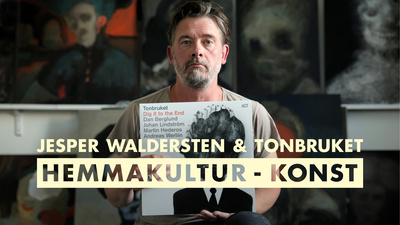 Konstnären Jesper Waldersten berättar om arbetet kring skivomslaget till Tonbrukets album Dig It To The End som släpptes 2011. - 13. Konst: Skivomslag - Jesper Waldersten & Tonbruket