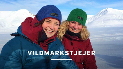 Marthe Stensrud och Hilde Ivesdal på Spetsbergen. - Vildmarkstjejer