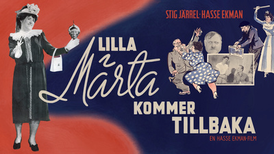 Lilla Märta kommer tillbaka. Svensk långfilm från 1948.