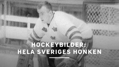 Leif Honken Holmqvist var en gång Sveriges mest älskade ishockeyspelare. Målvakten som hade stolparna som sina bästa vänner och som helst spelade utan hjälm och ansiktsmask. - 6. Hockeybilder: Hela Sveriges Honken