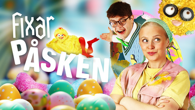 Fixarpåsken med Adrian Alebo Andersson och Ellen Särnevång.