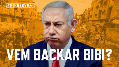Utrikesbyrån. Utrikesmagasin, del 17 av 20. - Vem backar Bibi?