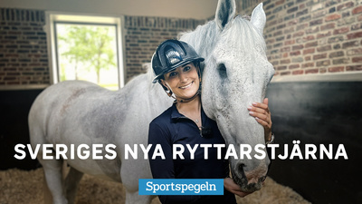 Sportspegeln, del 20 av 52. - Sveriges nya ryttarstjärna