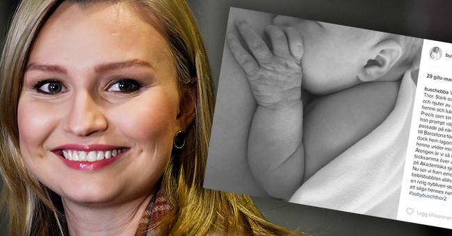 Ebba Busch Thor har blivit mamma igen | SVT Nyheter