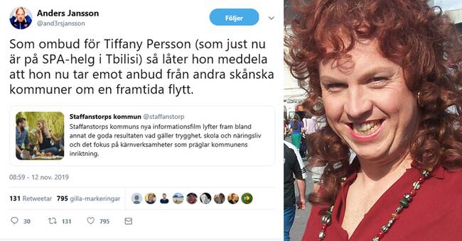 Tiffany Persson Gar I Flyttankar Kan Lamna Staffanstorp Svt Nyheter