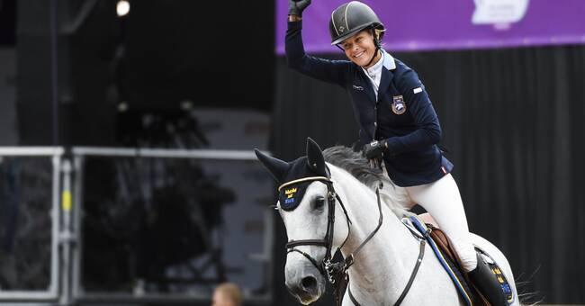 Malin Baryard-Johnsson återförenad med mästerskapshästen | SVT Sport