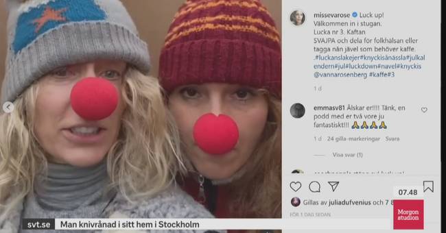 
   Eva Röse and Vanna Rosenberg make their own Christmas calendar: "There is no stopping"
  