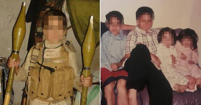 Unika bilder visar svenska familjens liv med IS i Syrien
