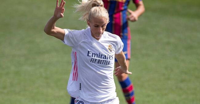 Svt Sport S Tweet Sofia Jakobsson Derbyhjalte For Real Madrid Twittboll Fotboll Trendsmap