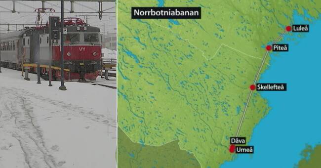 Har Ar Nya Forslaget For Norrbotniabanan I Lulea Teller Report
