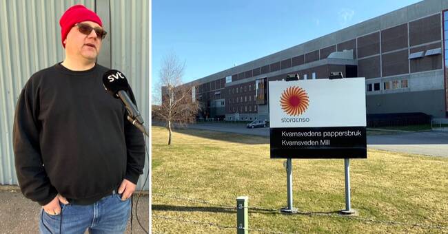Jens jobbar vid pappersbruket i Kvarnsveden: "Trist för ...