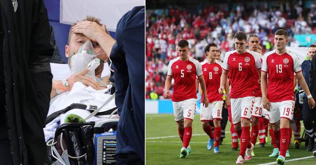 Eriksen è in contatto con i giocatori danesi dopo il crollo