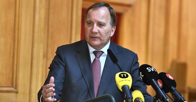 Löfven: Avgår om vi inte får igenom budgeten | SVT Nyheter