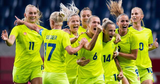 Sverige ny tvåa på Fifa-rankningen