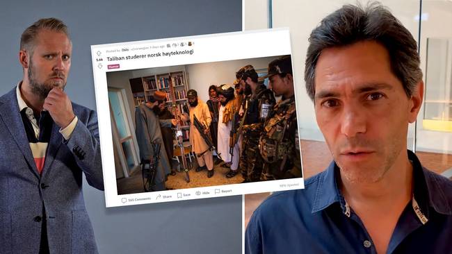 Talibaner poserar med glass och norska skidor – men vad är planen bakom bilderna?