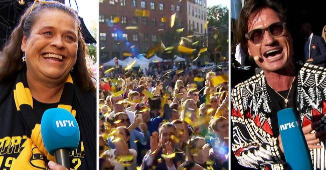 Folkefest ved gjenåpningen av Norge: &laquo;Utrolig stemning&raquo;