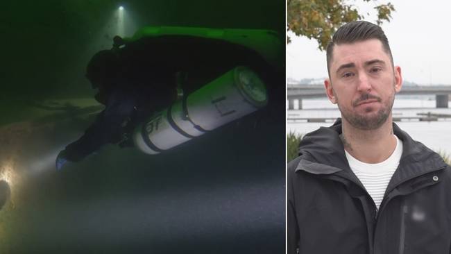 Umeå dyksällskap peppade på vrakfyndet i Holmsund: ”Kommer slänga mig i båten”