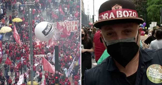 Grandi proteste: “Vergogna Bolsonaro”