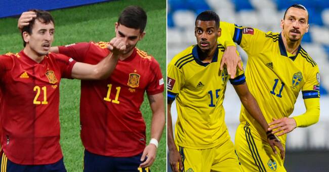 Se den spanska VM-kvaltruppen som ställs mot Sverige