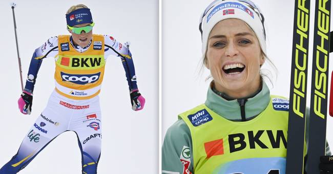 Johaugs skudd – remis mot Frida Karlsson