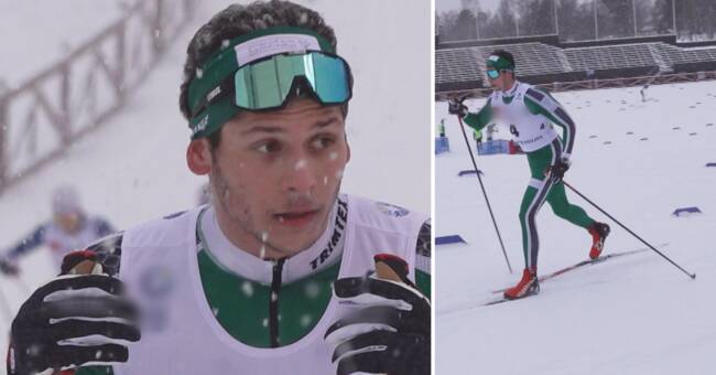 Här försöker Rakan från Saudiarabien kvala till OS i längdskidor: ”Jag dör...”