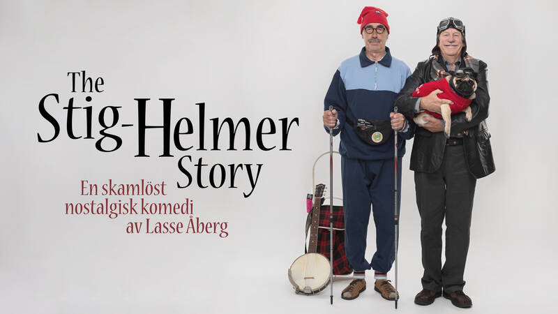 Stig-Helmer (Lasse Åberg) och Ole (Jon Skolmen). - The Stig-Helmer Story
