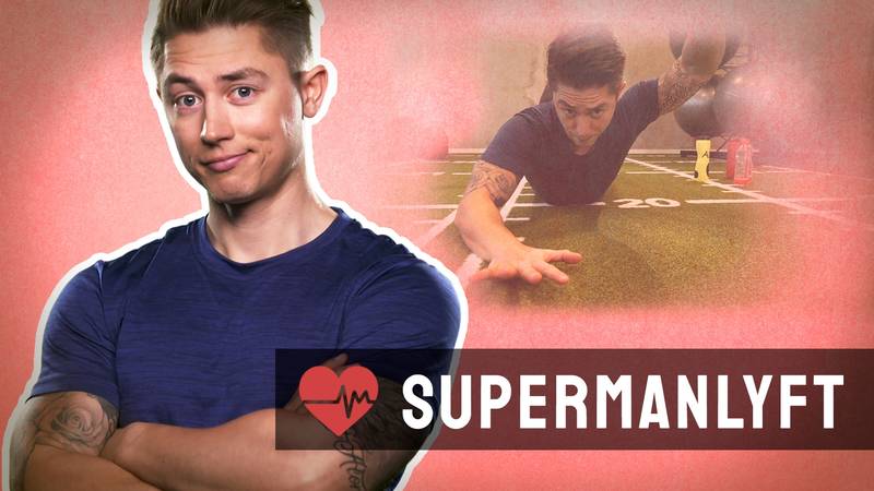 Alex träning – Supermanlyft | SVT Play
