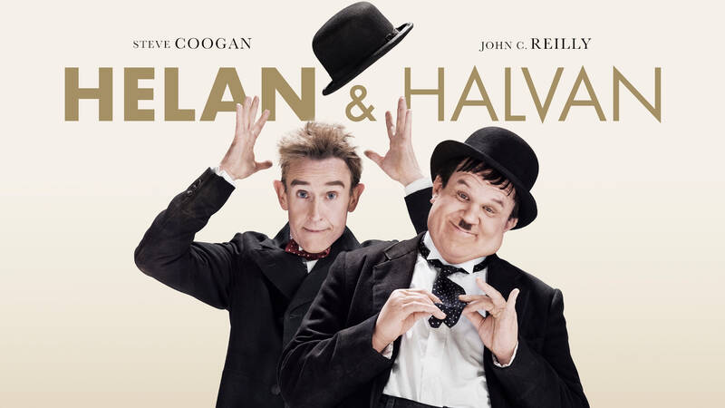 Stan Laurel (Steve Coogan) och Oliver Hardy (John C. Reilly). - Helan & Halvan