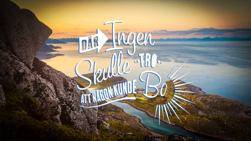 Där ingen skulle tro att någon kunde bo.
