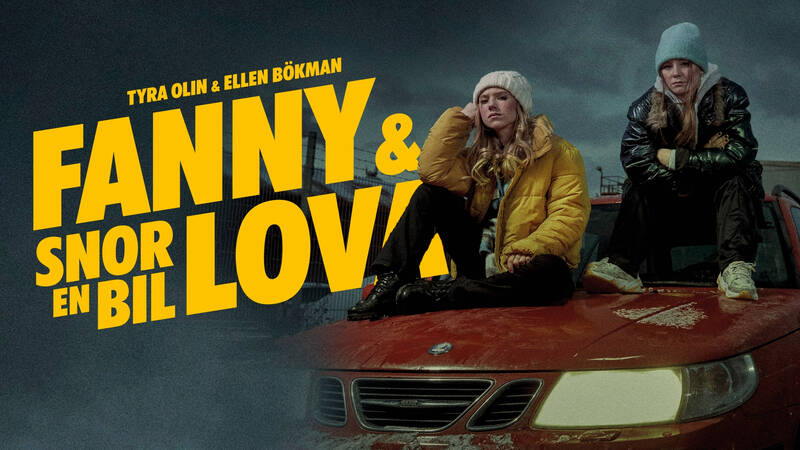 Fanny (Ellen Bökman) och Lova (Tyra Olin) snor en bil. Svensk kortfilm från 2022. - Fanny och Lova snor en bil