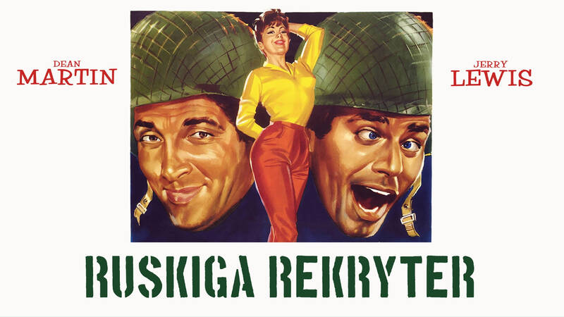 Ruskiga rekryter. Amerikansk långfilm från 1951.