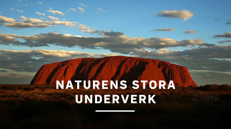 Uluru-Kata Tjuta nationalpark i Northern Territory, Australien. - Naturens stora underverk