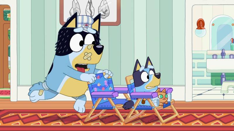 Bluey – Tåg | SVT Play