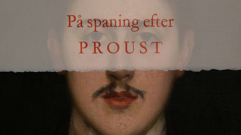 Marcel Proust  21 år, oljemålning av Jacques-Emile Blanche. - På spaning efter Proust