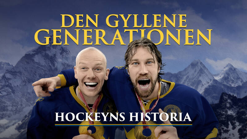 Mats Sundin och Peter Forsberg. - Hockeyns historia - den gyllene generationen