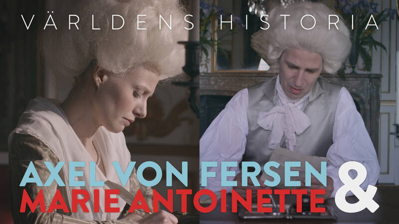 Den här otroliga kärlekshistorien är som plockad ur fiktion - men är helt sann. Kak-älskande franska drottning Marie-Antoinette och svensken Axel von Fersen möts i slutet av 1700-talet. - Axel von Fersen och Marie-Antoinette