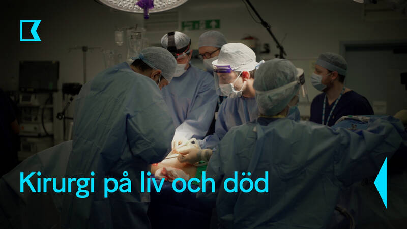 Ricky Bhogal och hans team utför operation på patienten Lizzie på Royal Marsden Hospital, London. - Kirurgi på liv och död