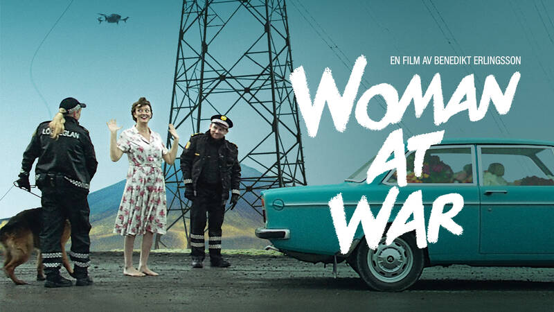 Woman at war. Isländsk långfilm från 2018.