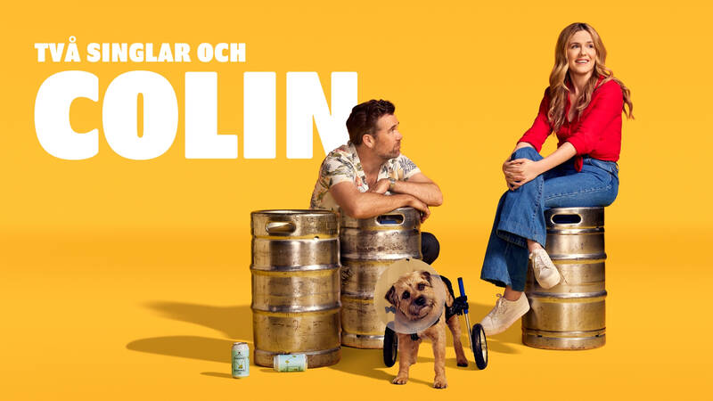 Två singlar och Colin. Australiensisk komediserie från 2022.