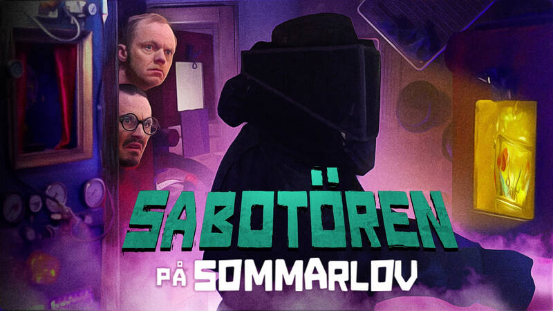 Olof Wretling och Jonas Karlström Hay i Sabotören på Sommarlov. - Sabotören på sommarlov