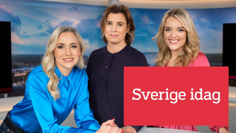 Helena Wink, Frida Wengberg och Julia Hedlund. - Sverige idag