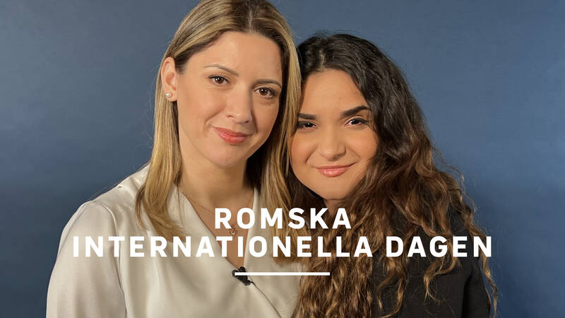 Diana Bogelund och Emilia Huczko - Romska internationella dagen