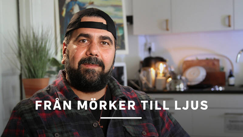 Charbel Ayoub berättar om sin livsresa från mörker till ljus på påskdagens kväll. - Från mörker till ljus