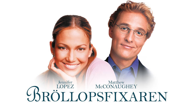 Mary (Jennifer Lopez) och Steve (Matthew McConaughey). - Bröllopsfixaren